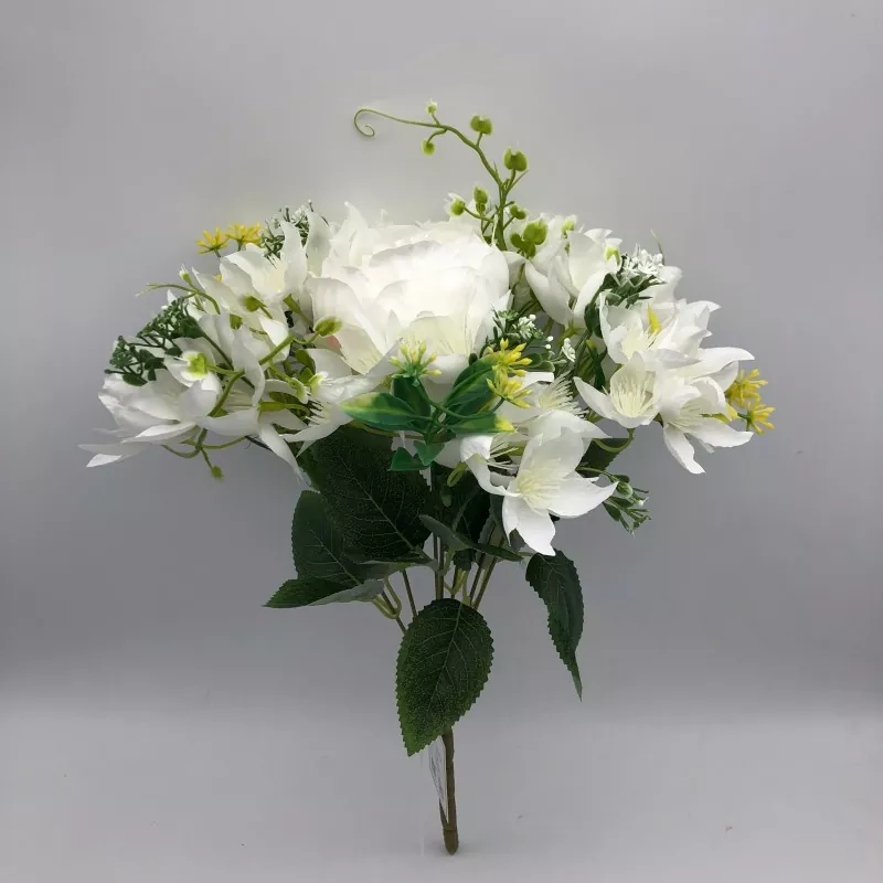 Cvetovi šopek faux peony z lili