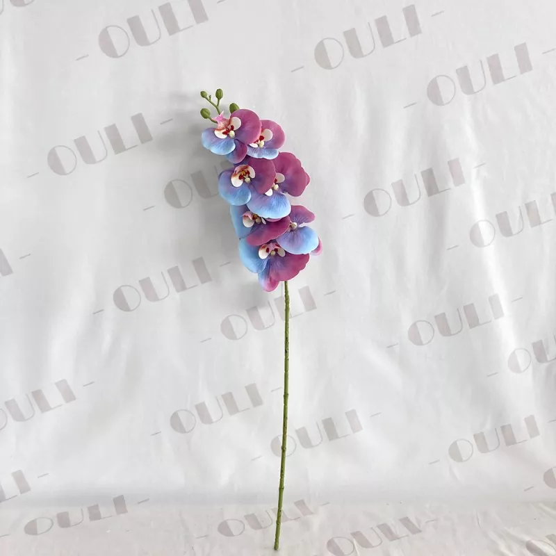 realistic silk phalaenopsis bloom
