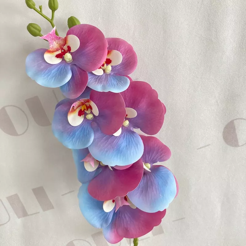 home decor silk orchid arrangement
