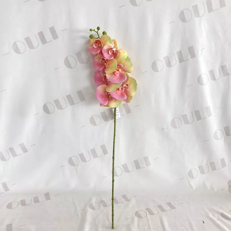 silk orchid centerpiece for home
