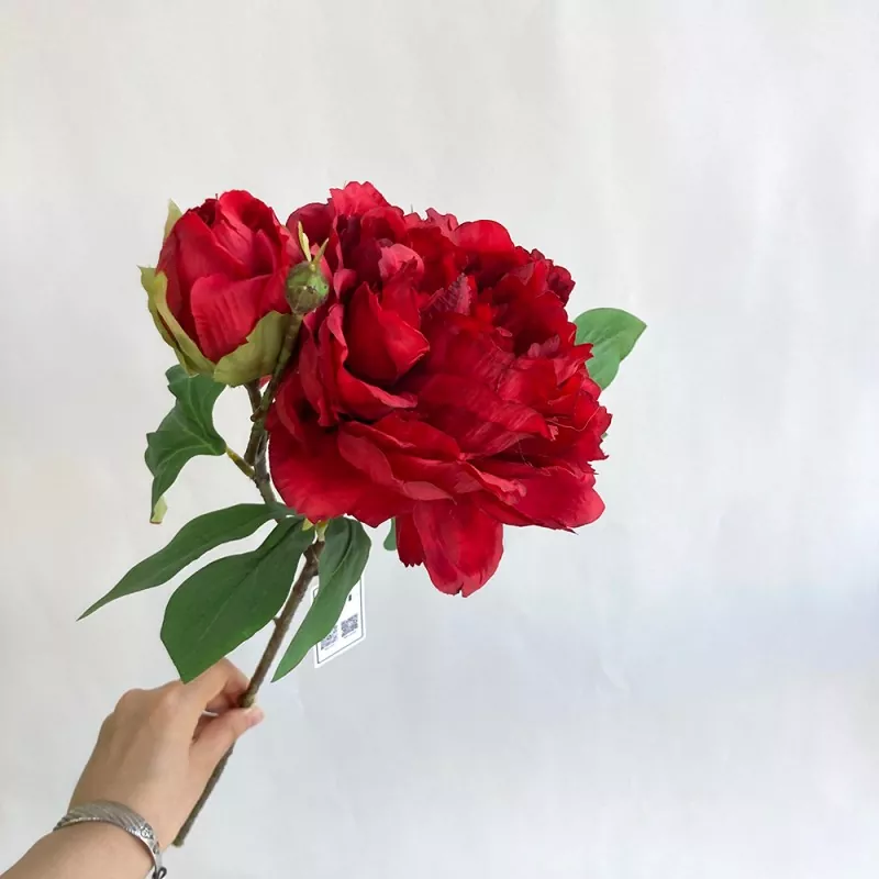 Silk Urtfificial Peony Cvetovi